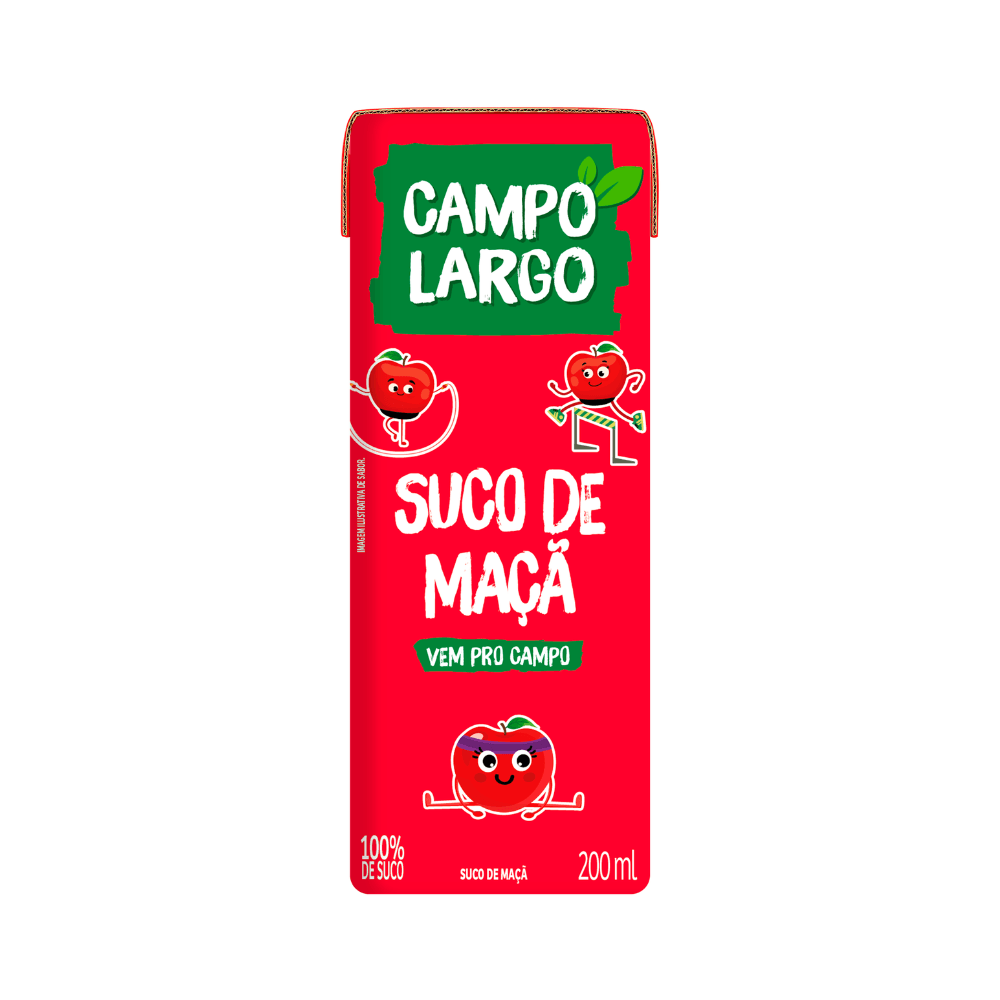 Suco de Maçã Campo Largo 200ml